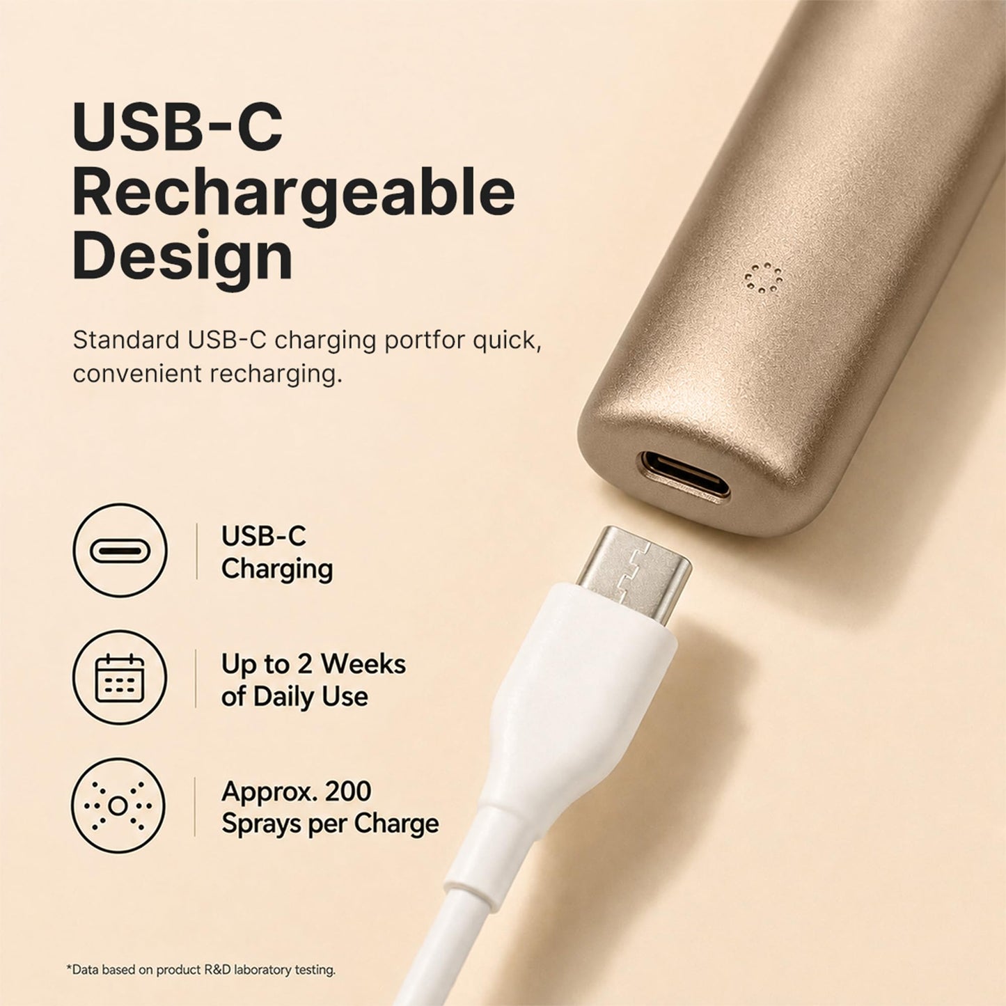 ZDEER PW13 Electric Cool Breath Spray, Probiotic Fresh Mouth Spray for Bad Breath & Dry Mouth, Rechargeable Micro-Mist Oral Spray with 3 Flavor Cartridges, Alcohol-Free, On-the-Go Use