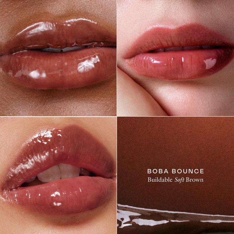 EADEM Le Chouchou Lip Softening Balm - Hydrating Lip Plumper & Gloss | 0.5 oz Boba Bounce