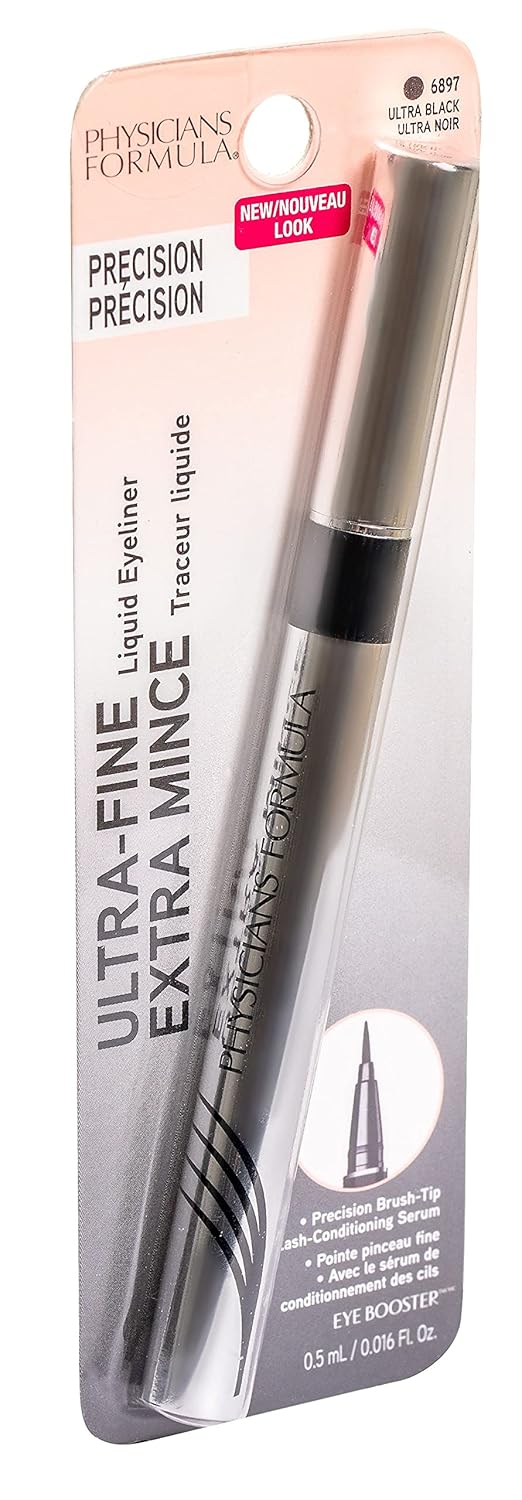 Physicians Formula Eye Booster - Lash-Enhancing 2-in-1 Eyeliner Serum | Hypoallergenic, Vegan, Deep Brown