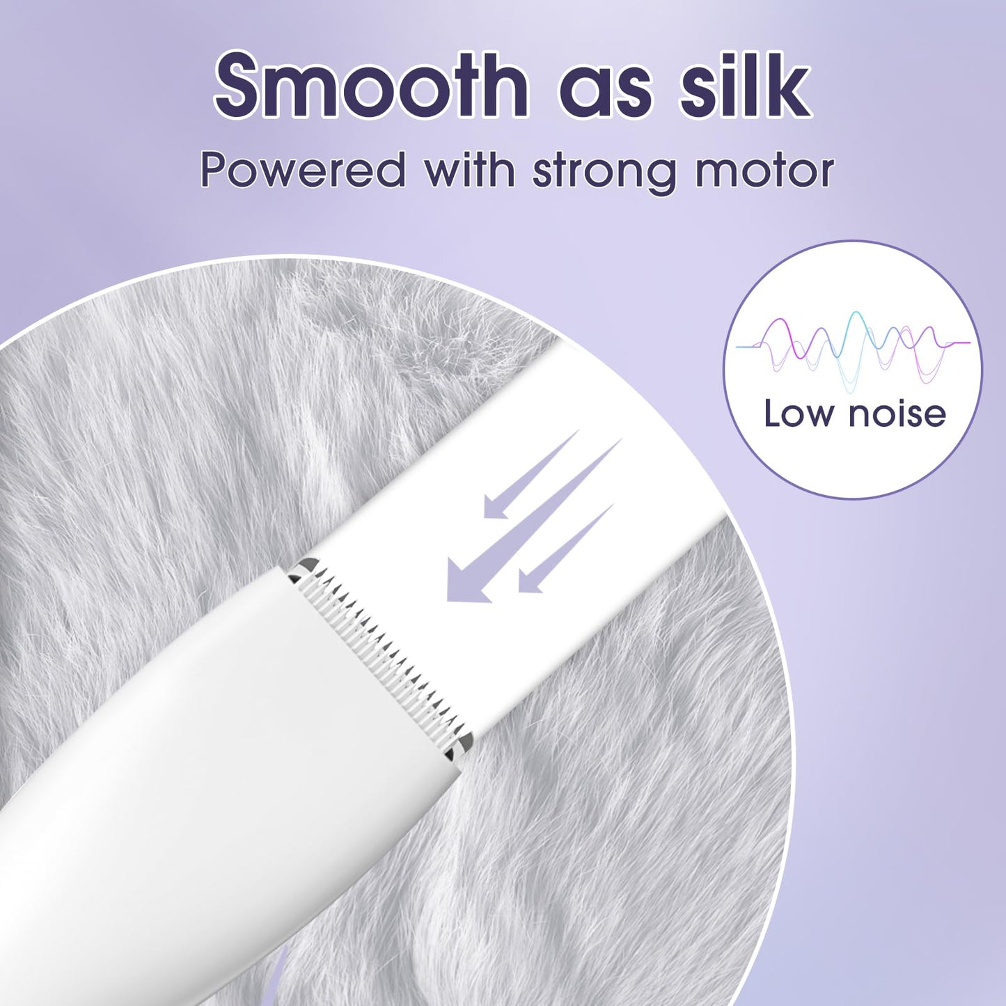 SavFinto Women Bikini & Pubic Hair Trimmer - Dual-Use Body Shaver for Men and Women | Multi-Area Facial & Body Hair Removal Tool