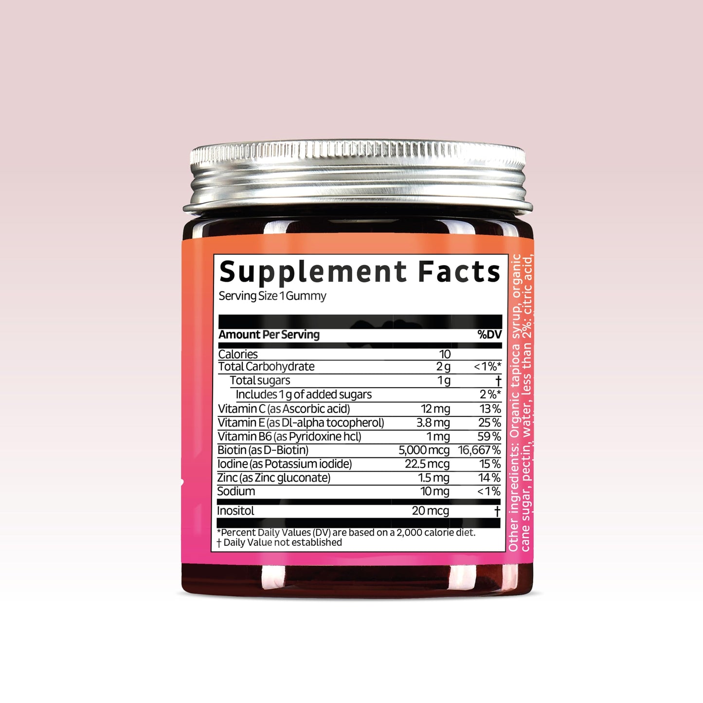 Bears with Benefits Biotin 5,000 mcg Hair Growth Gummies