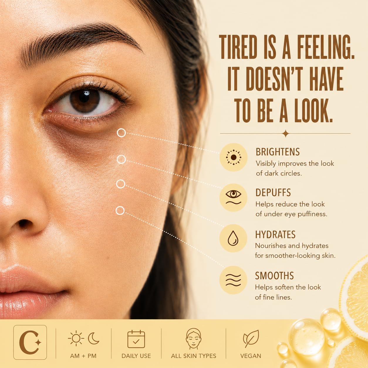 Pixi BeautifEYE Hydrogel Under-Eye Patches | Brightening Eye Patches For Dark Circles | Treat Uneven Under Eyes + Dullness | Vit C, Niacinamide | 60 Patches