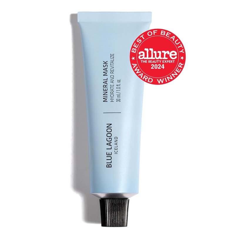 Blue Lagoon Skin Science - Hydrating Overnight Mineral Face Mask - Hydrating Face Mask - Overnight Mask - Moisturizing Face Mask - Overnight Face Mask - Bioactive Icelandic Skincare (1 fl oz | 30 ml)