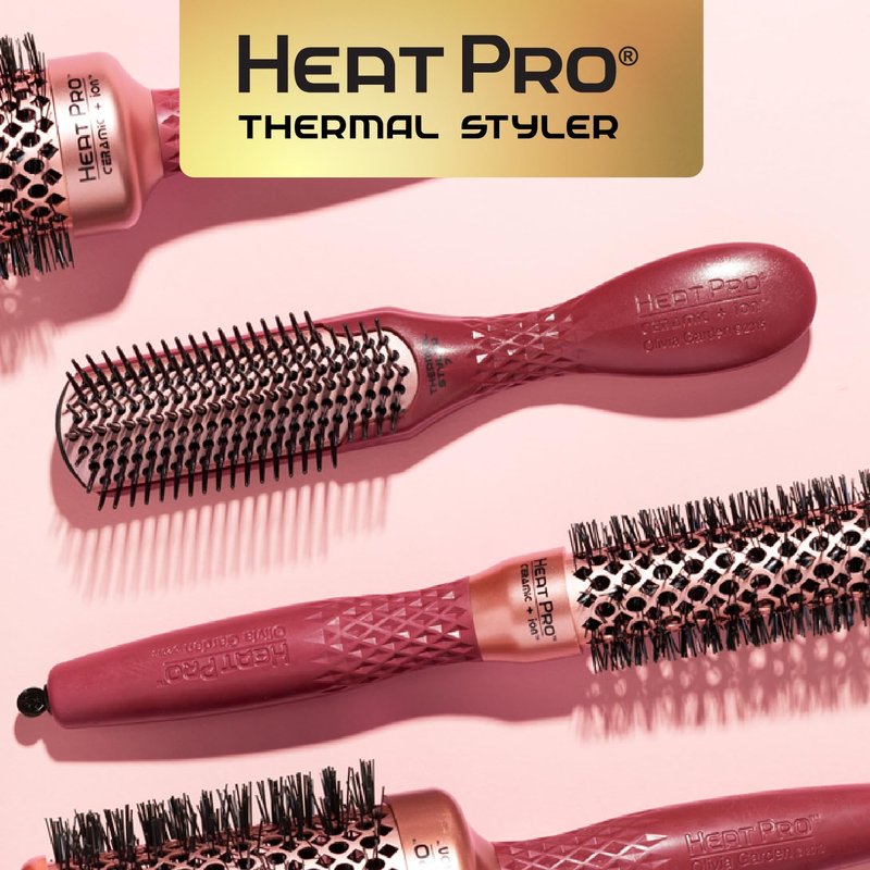HeatPro Round Thermal Hair Brush - Perfect for Styling & Blow-Drying | Non-Electric