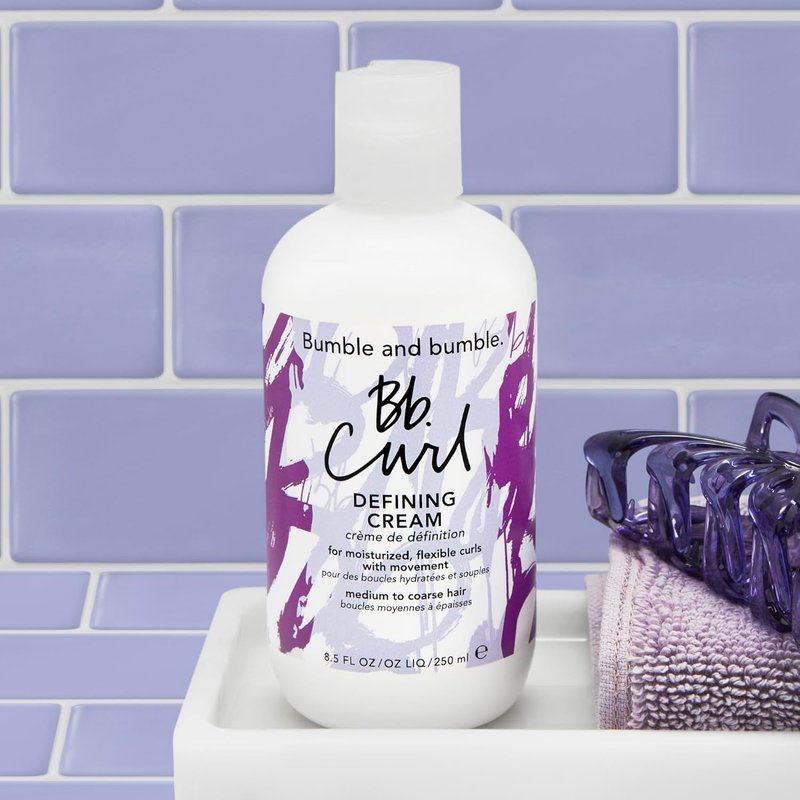 Bumble and bumble. Curl Defining Styling Cream - Moisturizing Anti-Frizz Formula for Coily, Curly & Wavy Hair | With Jojoba, Avocado & Coconut Oil