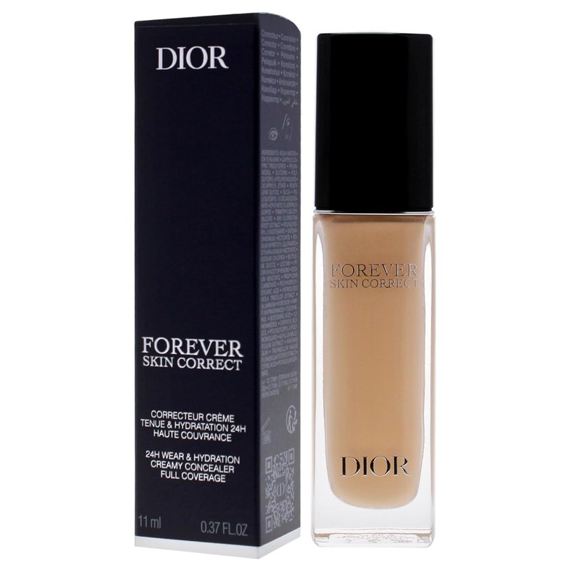 Dior Forever Skin Correct Concealer - 24-Hour Wear, 2N Neutral | 0.37 oz for Flawless Coverage