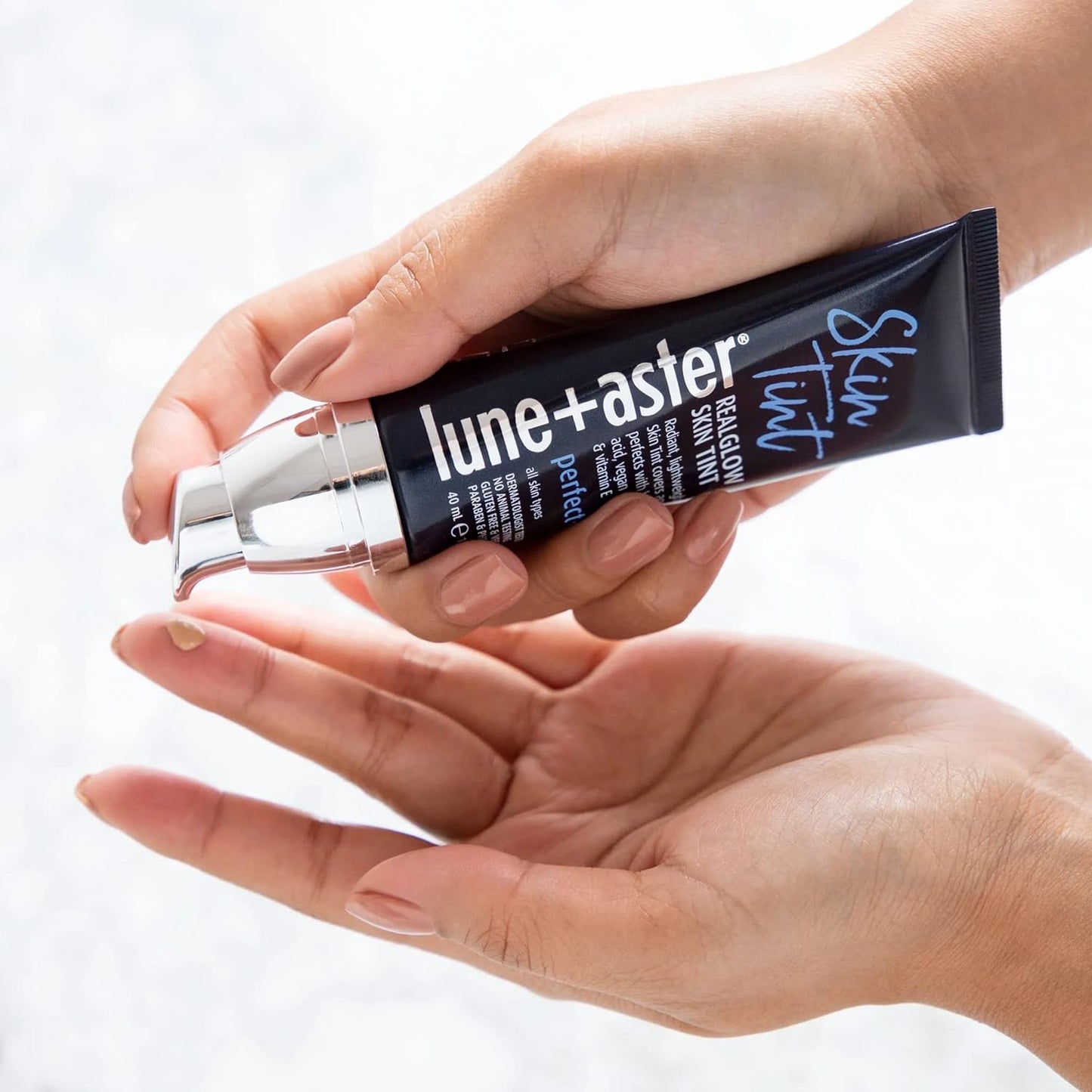 Lune+Aster RealGlow Skin Tint - Radiant Lightweight Coverage for Flawless Skin | 1.0 oz