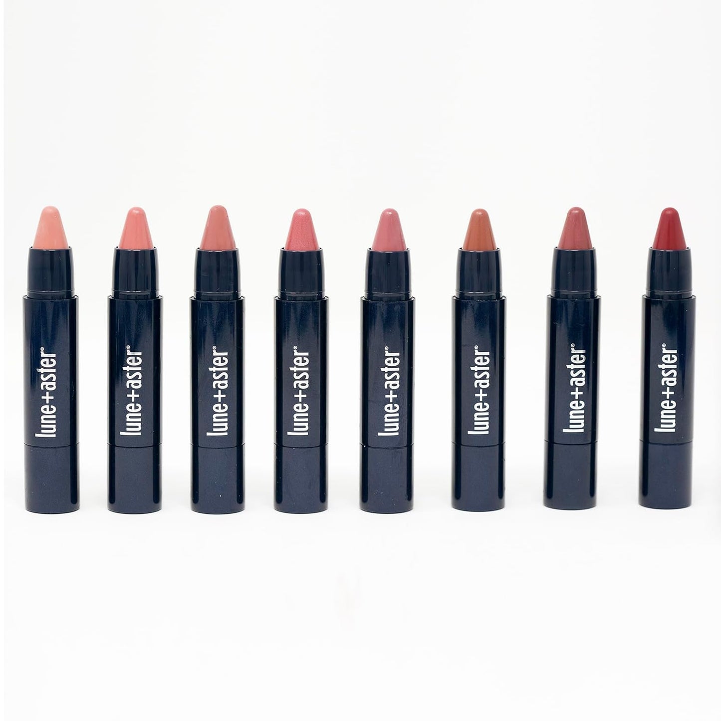Lune+Aster Powerlips Quickstick - Moisturizing Medium Coverage Lipstick | Medium Shine Finish