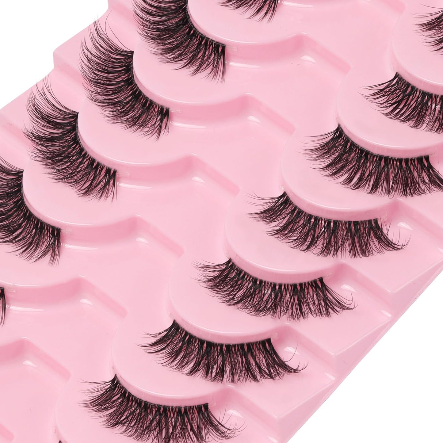 Ahrikiss Half Lashes Natural Look Wispy Cat Eye Lashes (TB02)