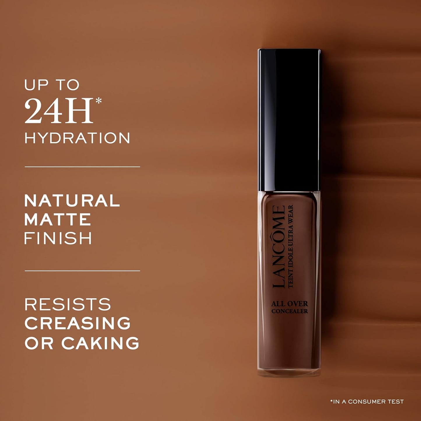 Lancôme Full Coverage Concealer - Lightweight Natural Matte Finish | 24-Hour Wear