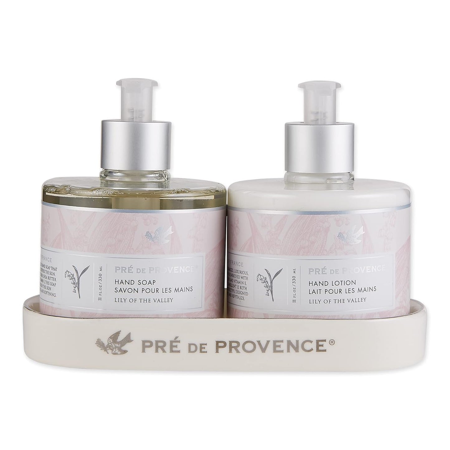 Pre de Provence Shea Butter Hand Lotion - Silky Smooth Emollient, Lily of the Valley, 11 Fl Oz
