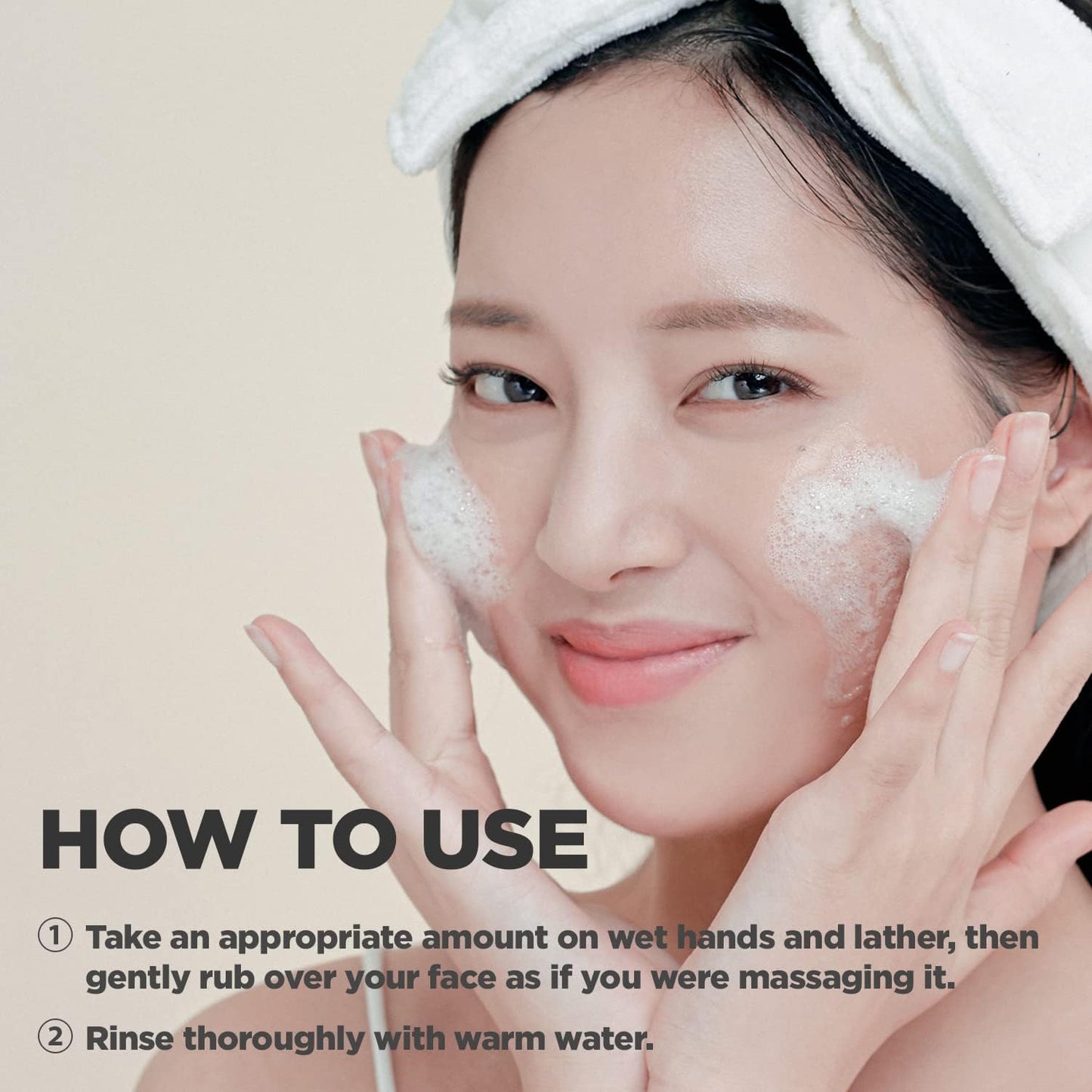 KSBC HYGGEE pH Hyaluron Gel Cleanser - Hyaluronic Acid Hydrating Face Wash - pH Balancing Formula for All Skin Types - Hypoallergenic Mild Makeup Cleansing Gel (13.52 fl.oz.)