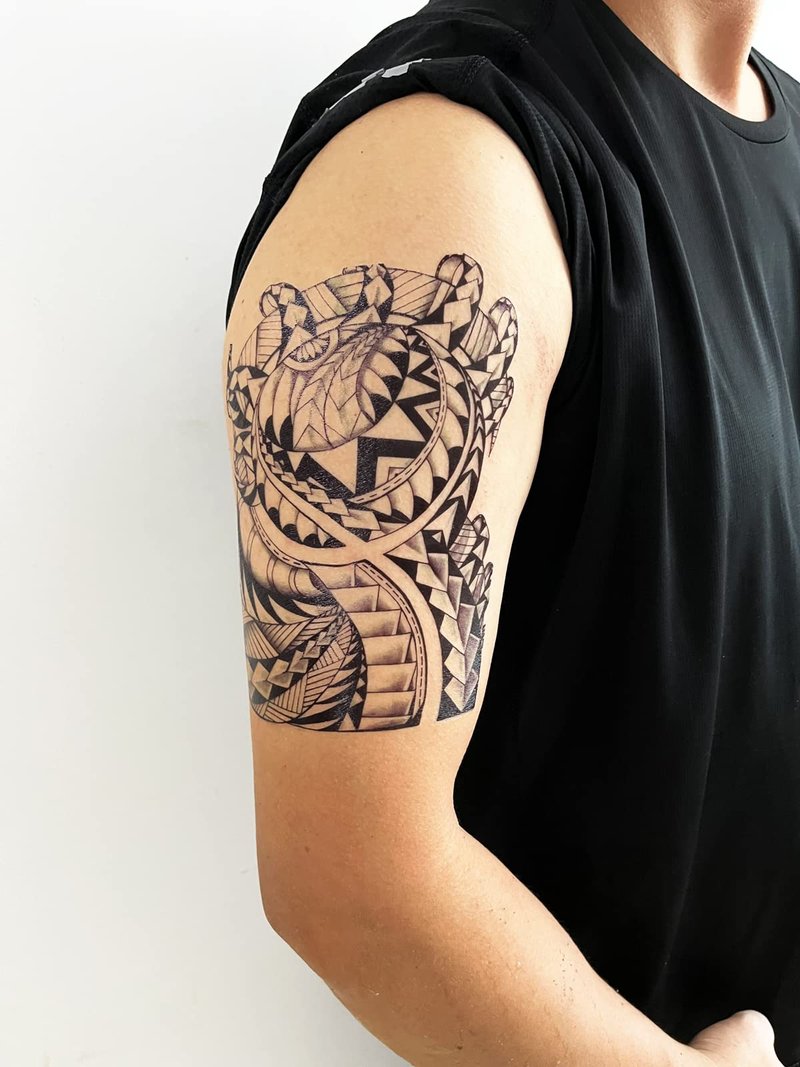 Kotbs 15 Sheets Tempoary Tattoo Sleeves for Men Women - 5 Full Arm Tattoo Sleeves & 10 Half Arm Tattoo Stickers- Realistic Temporary Tattoos for Halloween, Cosplay, and Parties