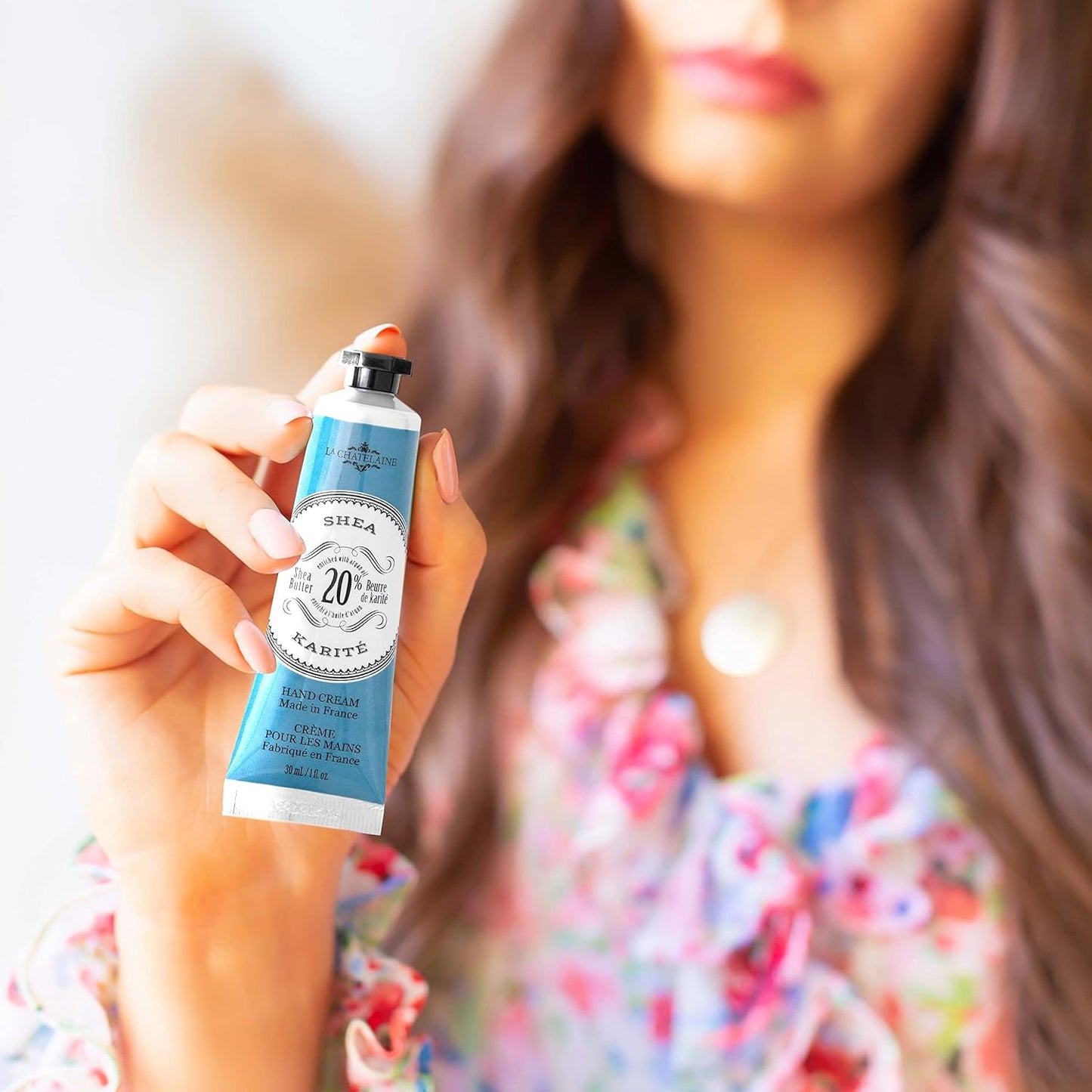 La Chatelaine Shea Butter Hand Cream - Nourishing Travel Size Gift Set | Coconut Milk & Lychee Cranberry