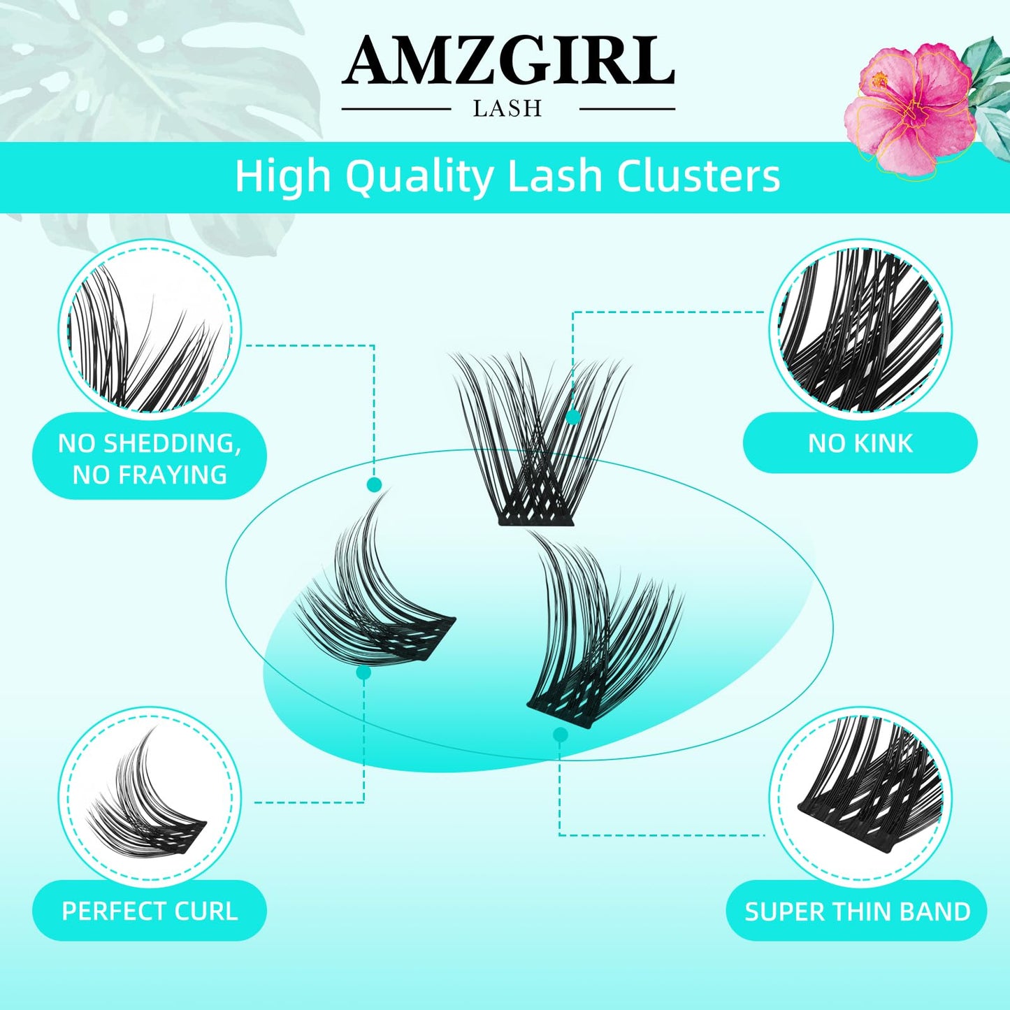Lash Clusters Wet Look 168Pcs Eyelash Cluster Ultra-Thin Lash Band Eyelashes Extensions Spiky Anime Wide Span Lashes(Okra,C-Mix10-18mm)