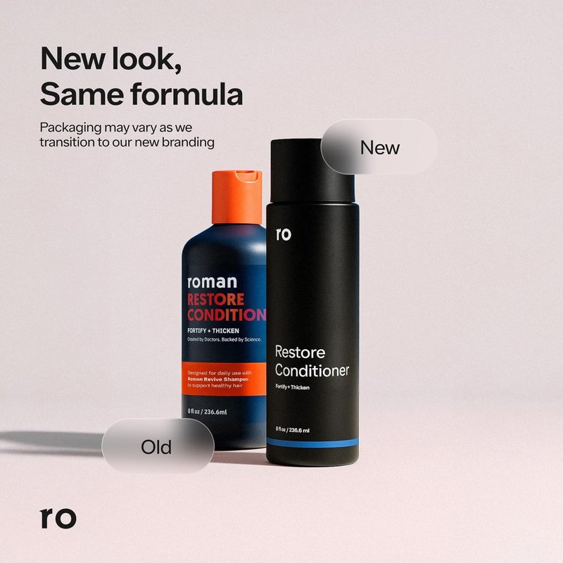Revive Shampoo & Restore Conditioner Duo for Thicker Hair - Sulfate-Free, 8 fl oz (Pack of 2)