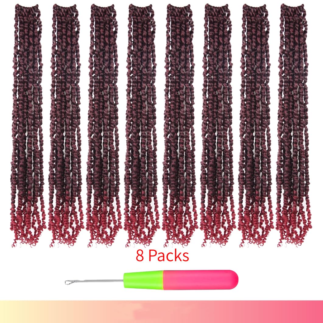 BOHOBABE Passion Twist Crochet Hair 30 Inch for Black Women Pre-twist, T118