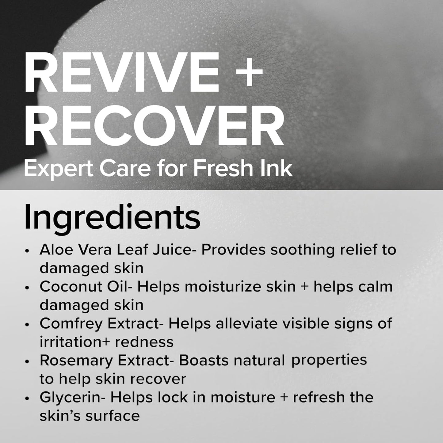 Mad Rabbit Tattoo Aftercare Kit – Tattoo Balm & Tattoo Foam Soap Cleanser
