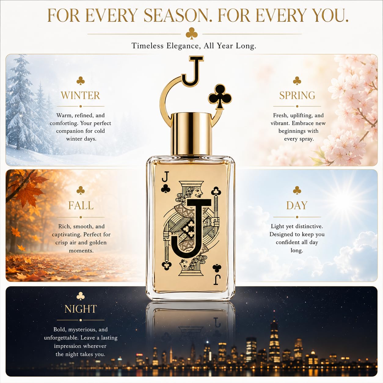 Fragrance World Jack - Eau de Parfum Perfume For Men, 80ml