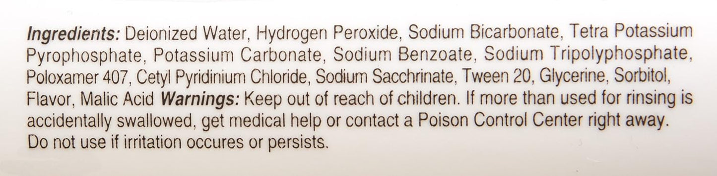 Supersmile Whitening Pre-Rinse - Dental Mouthwash for Teeth Whitening & Fresh Breath - Alcohol-Free | 16 Fl Oz