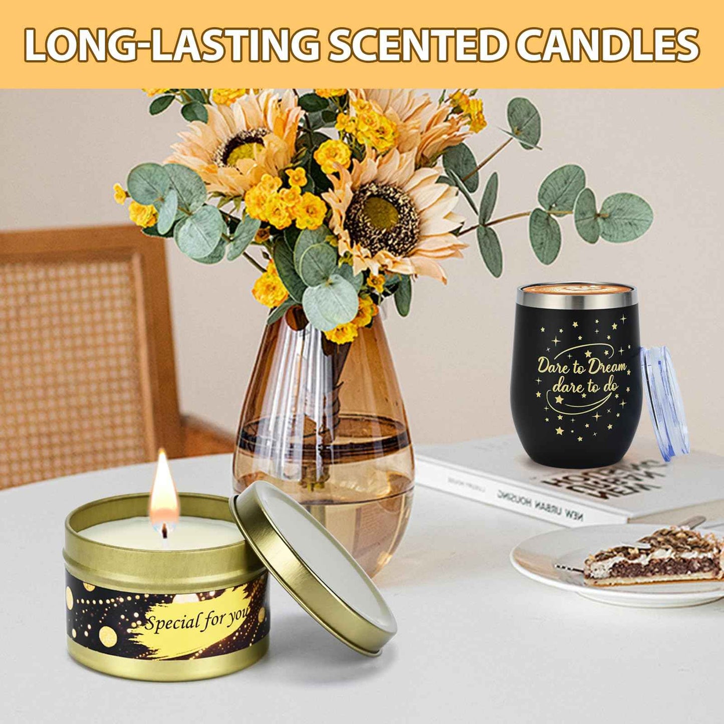 Birthday Gifts for Women, Gift Basket for Relaxing Spa, Unique Gifts for Her, Friends, Mom, Sister, Coworker, Wife, Girlfriend,teenage girl gifts