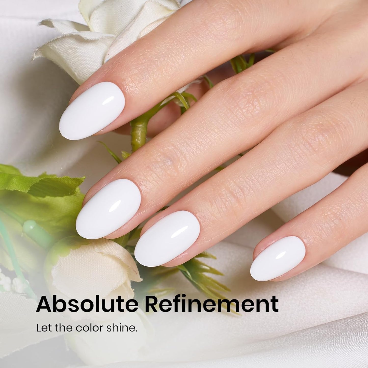 beetles Gel Polish 9 in 1 Gel Nail Glue for Clear Acrylic Nails Tips, Long Lasting Super Strong Brush Nail Glue for Fake Nails, Base Blooming Nail Gel, New Safe Formula, U V Light Cure