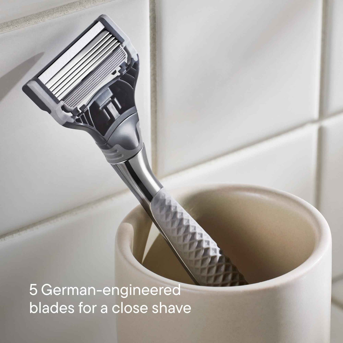 Harry's Original Razor Blades for Men - 10 Count - Premium Razor Blade Refill Cartridges - German Engineered