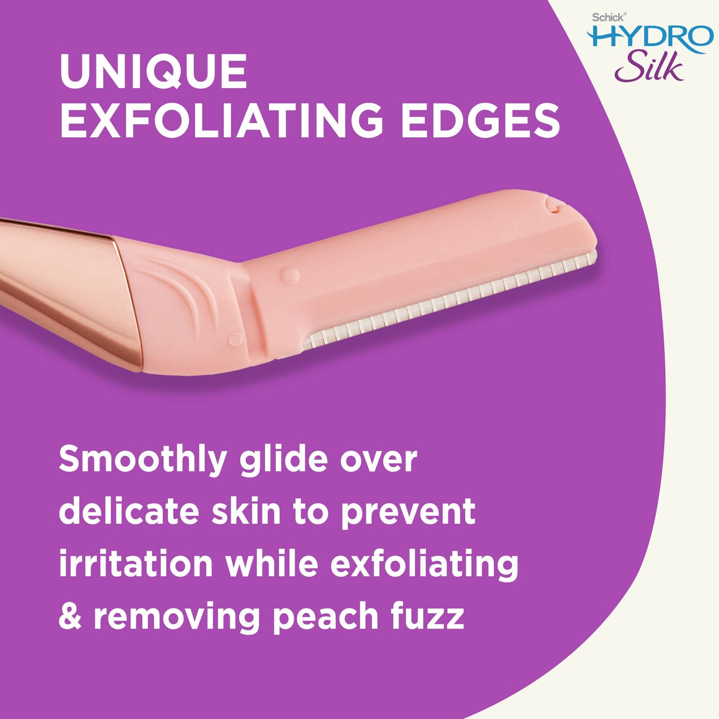 Schick Hydro Silk Dermaplaning Wand Refill Blades — Refills, 6 Professional Style