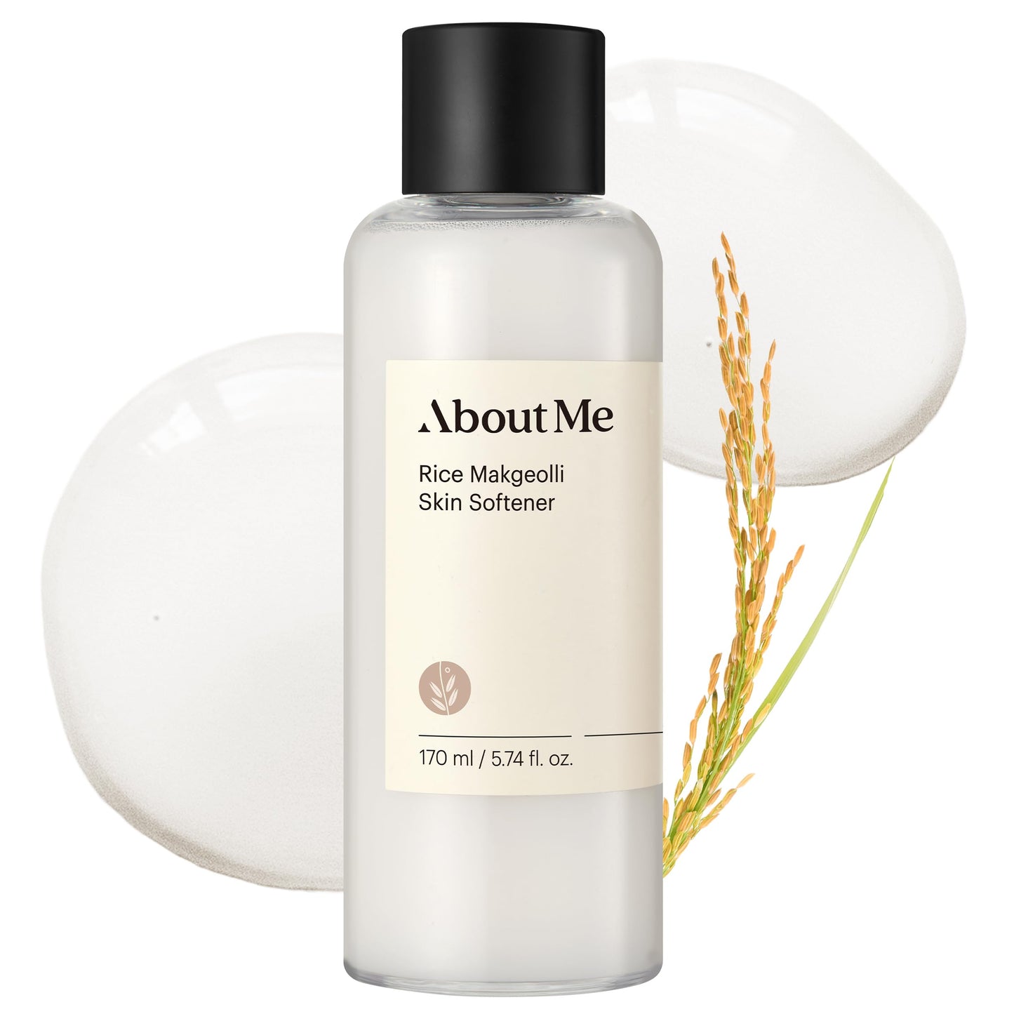 About Me Korean Milky Rice Toner, Makgeolli Ferment, 5.74 fl oz