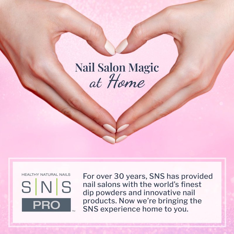 SNS Nail Dip Powder, Gelous Color Dipping Powder - Grace Bay (Purple/Mauve Rose, Cream) - Long-Lasting Dip Nail Color Lasts 14 Days - Low-Odor & No UV Lamp Required - 1.5oz