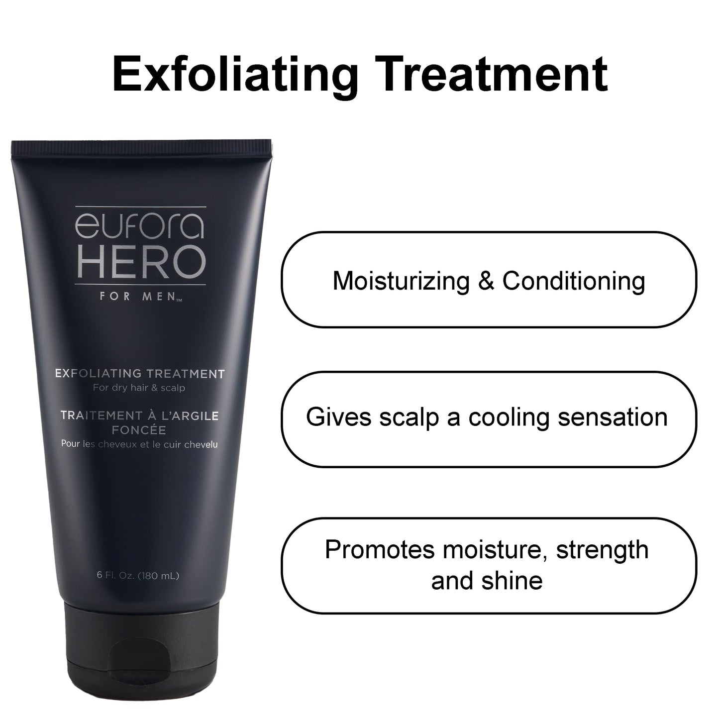 Eufora Hero For Men Exfoliating Treatment 6oz