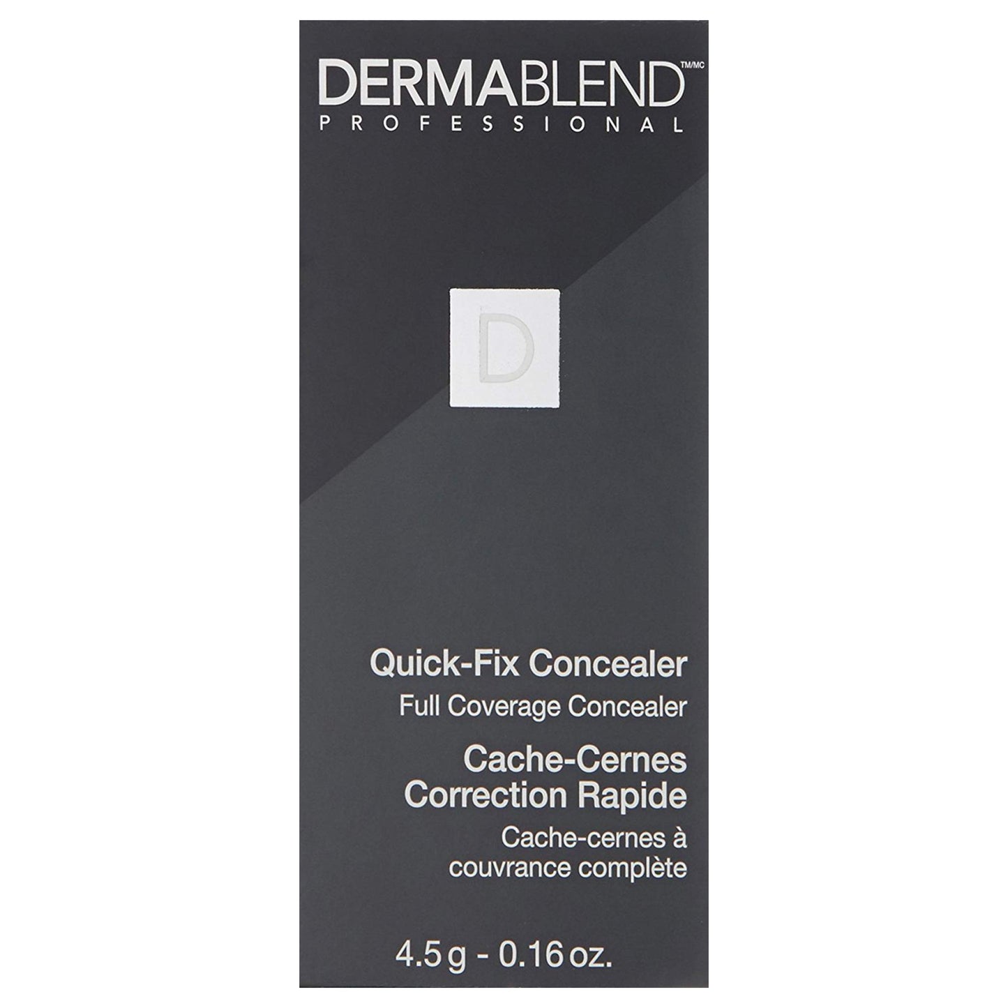 Dermablend Quick Fix Full Coverage Cream Concealer Stick , Fast & Easy Pecision Coverage with all day Hydration, Multi-tasking concealer for Dark Circles, Acne, and Scars