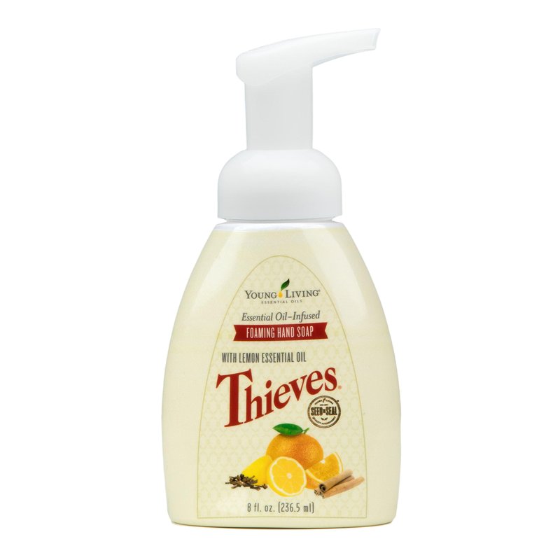 Thieves Foaming Hand Soap 8 fl oz. by Young Living Essential Oils - 1 Pack