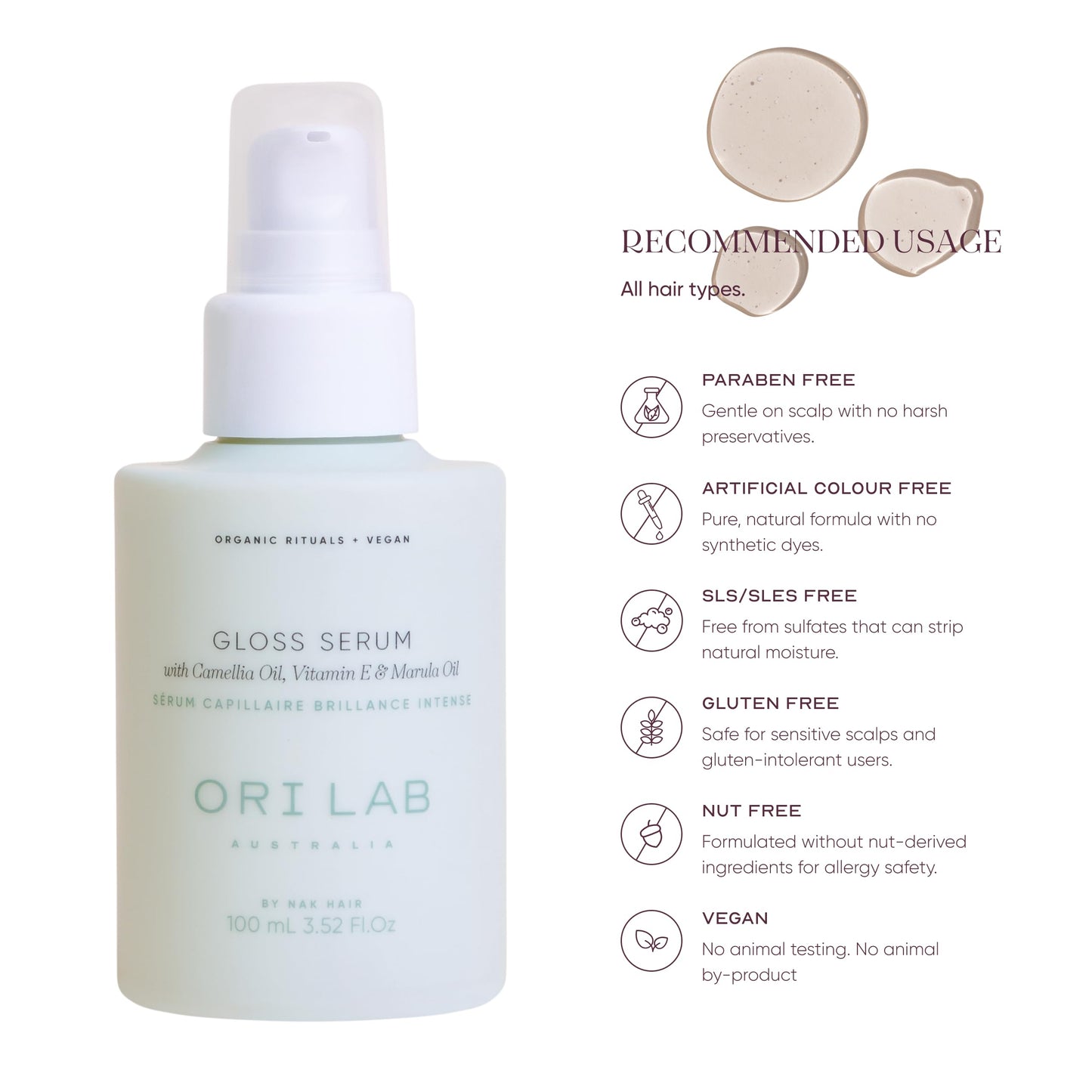 ORI LAB Gloss Serum 100ml