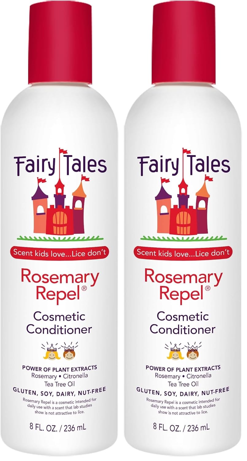 Rosemary Repel Daily Kids Conditioner - Lice Prevention Formula | 8 fl oz (Pack of 2)