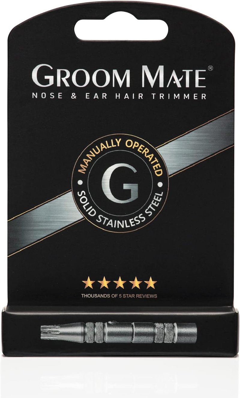 Platinum Nose & Ear Hair Trimmer - Precision Grooming Tool for Men | XL Size