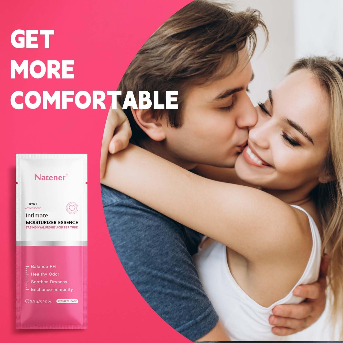 6 in 1 Intimate Moisturizer with 37.5mg Hyaluronic Acid - Support Intimate Moisturizing, Soothing, Health Odor, Tightening, PH Balance, Immune | Niacinamide + Probiotics + Propolis + Centella Asiatica