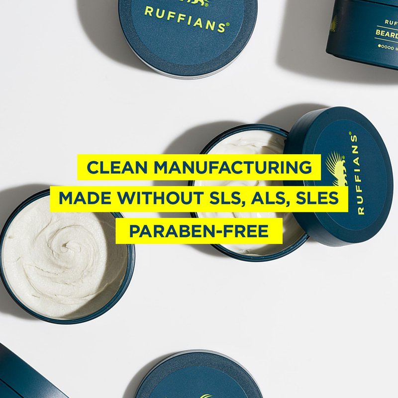 Ruffians Beard & Hair Oil (1.7 Oz Fl / 50 ML) Omega-Rich Nourishing Hair Oil Spray, Nourishing, Smooth Finish, for Beards and Dry Hair, Leave-In Hair Oil, Weightless Hair Oil Mist