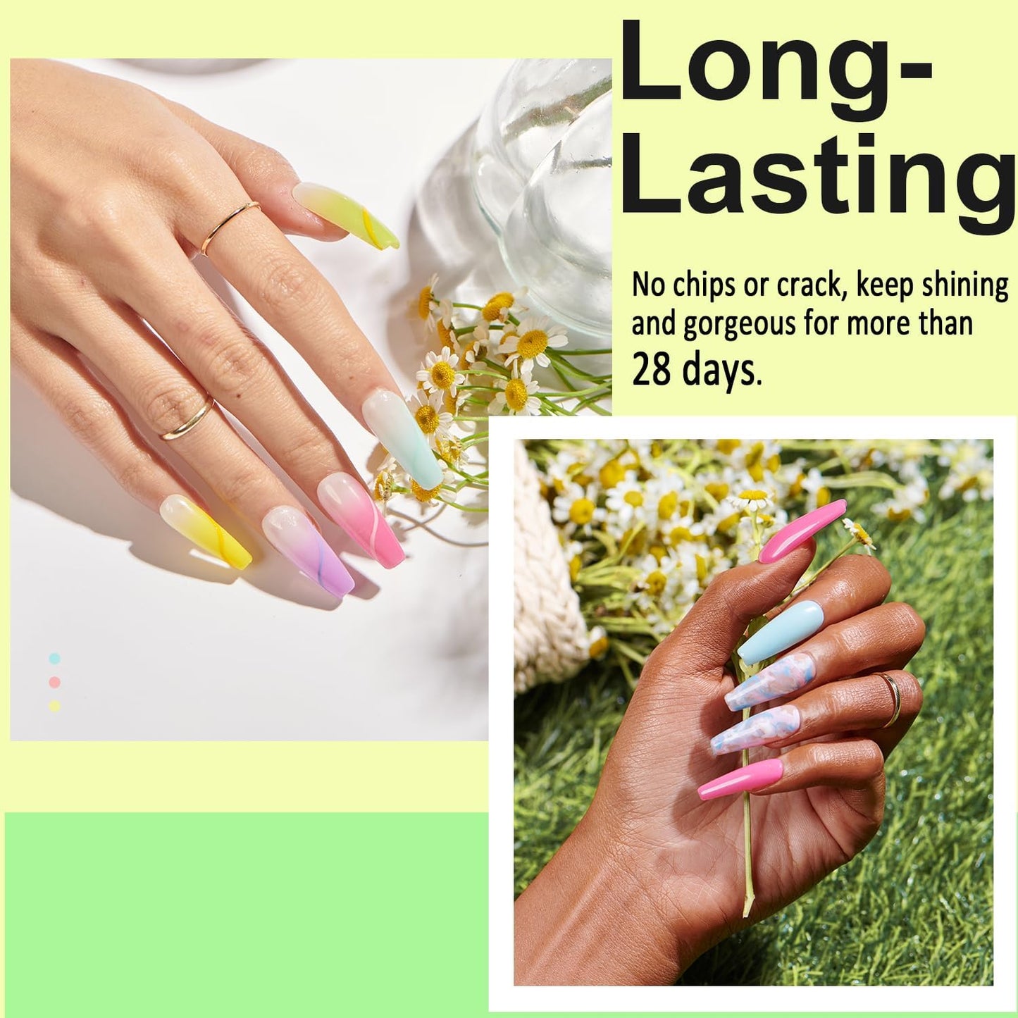 AZUREBEAUTY Dip Nails Powder Starter Kit, 36 Colors Brown Yellow Orange Christmas Color Dipping Powder Nail Kit with Essential Dip Liquid Set for French Nail Art Manicure Salon DIY Home