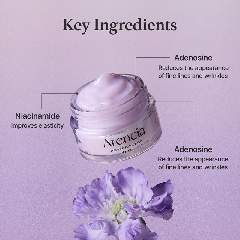 Hyssop Fume Balm - Aroma Multi Balm for Skin Volume & Wrinkle Reduction | Nourishing Formula