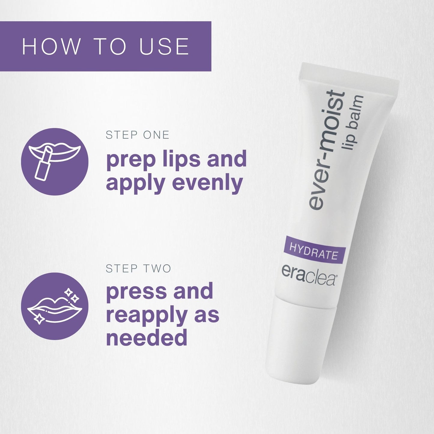 eraclea Ever-Moist Lip Balm with Beeswax and Hyaluronic Acid (0.4 oz)