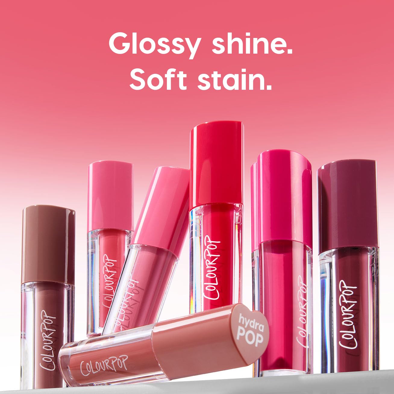 HydraPop Glossy Lip Stain - Hydrating, Non-Drying Lip Gloss with Soft Tint - A Little Dramatic | 0.11 Fl Oz