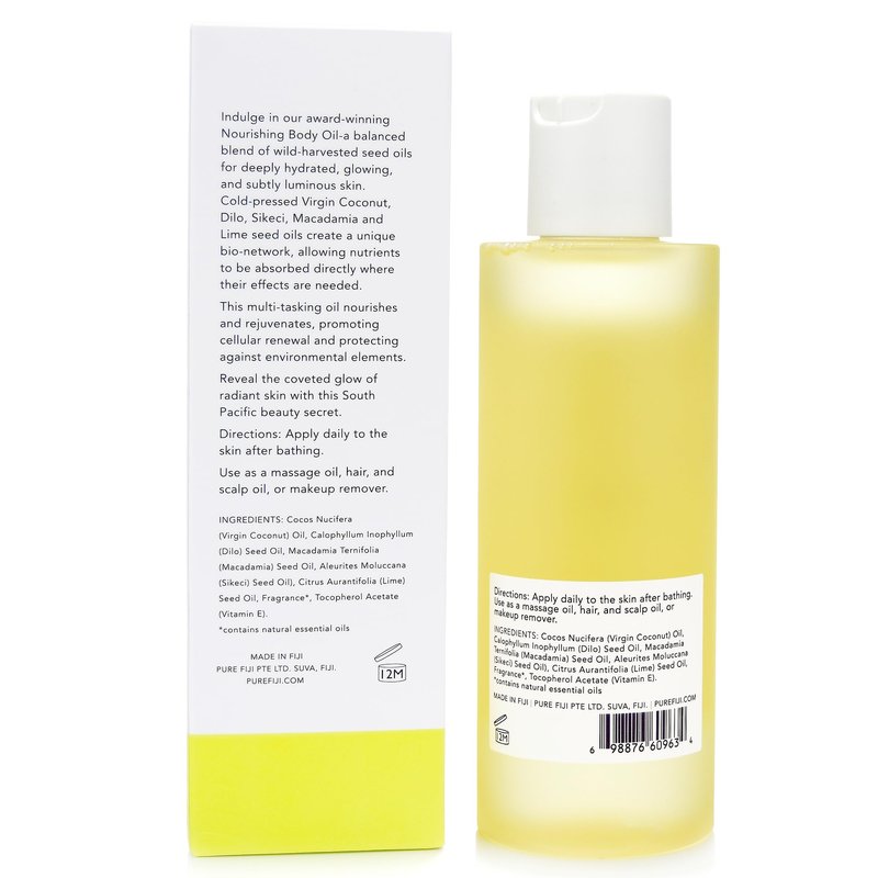 PURE FIJI Nourishing Exotic Coconut Body Oil, Coconut (7.7 fl oz/230ml)