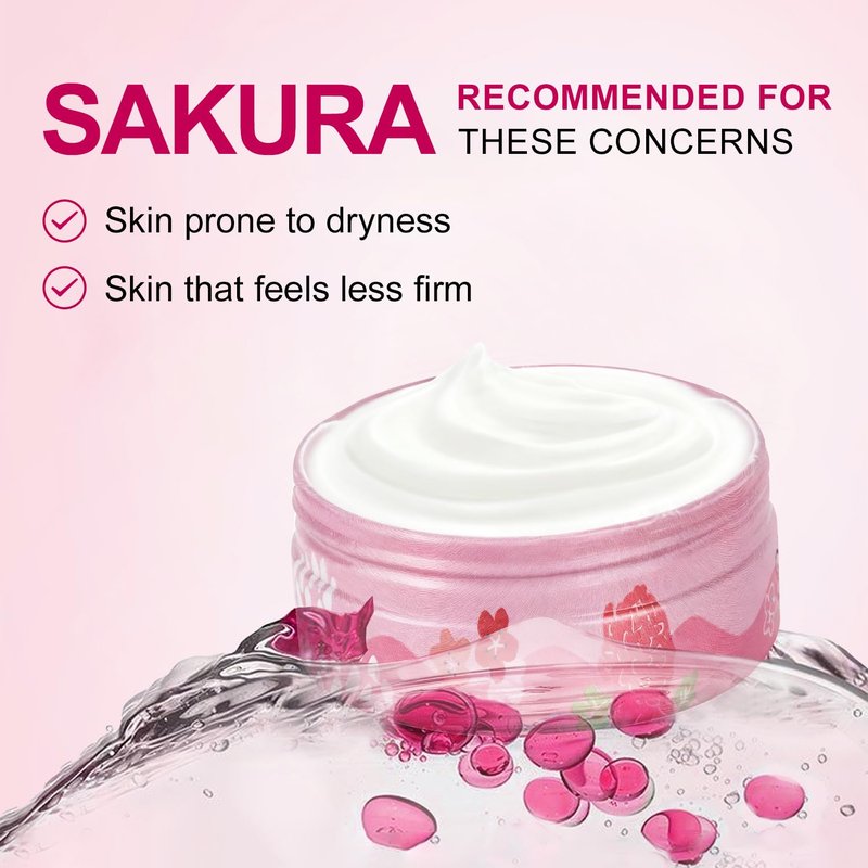 Beaute Rondo Withfam Moisturizing Cream, Delicate Sakura Scent, J-Beauty, Perfect for a Gift, Gentle for Kids, Toddlers, Teenagers, Expectant Mothers and Sensitive Skin, Net Wt. 2.65 oz (75 g)
