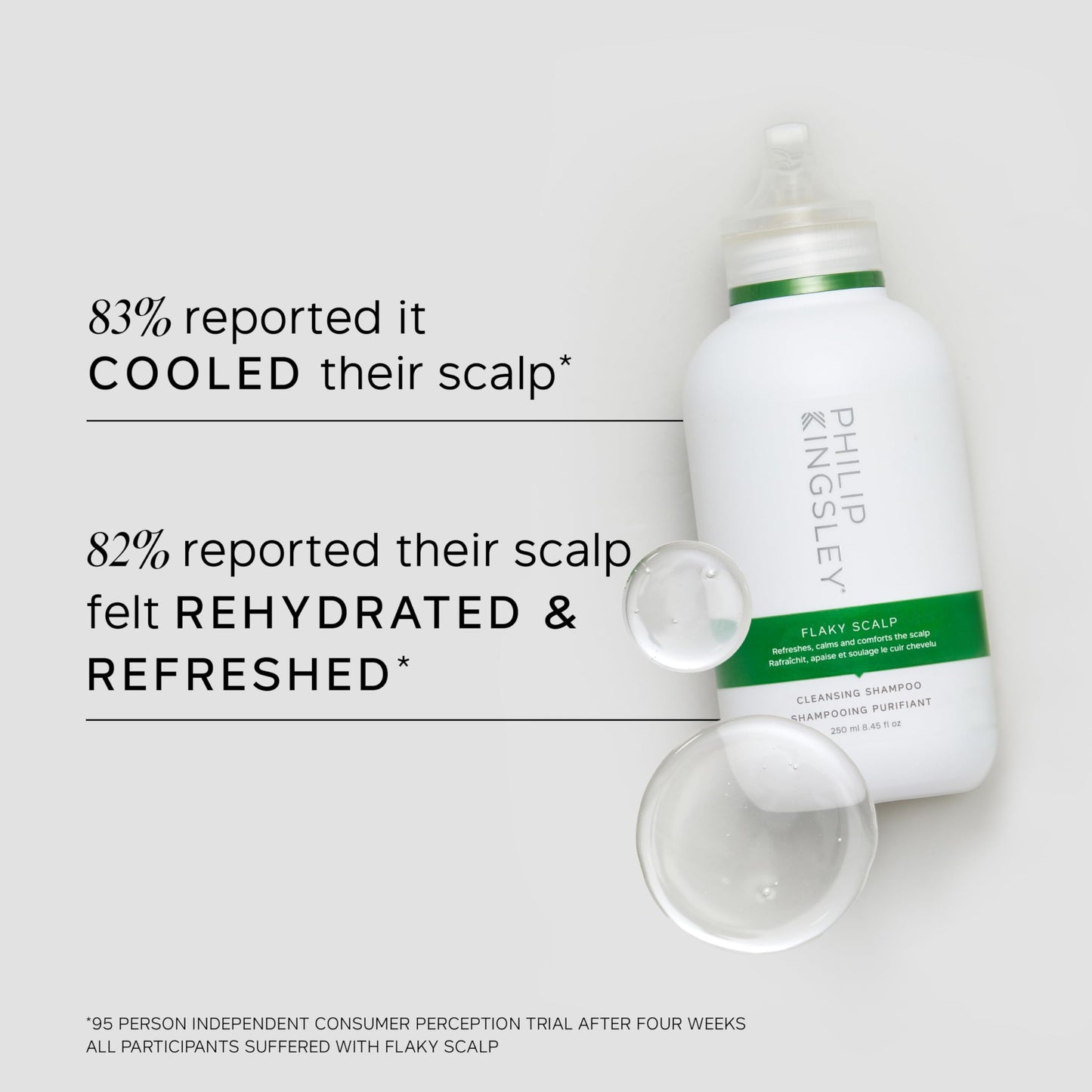 PHILIP KINGSLEY Flaky Scalp Shampoo for Dry, Oily Cleansing and Soothing Scalp Care - Soothes and Calms, 8.45 oz.
