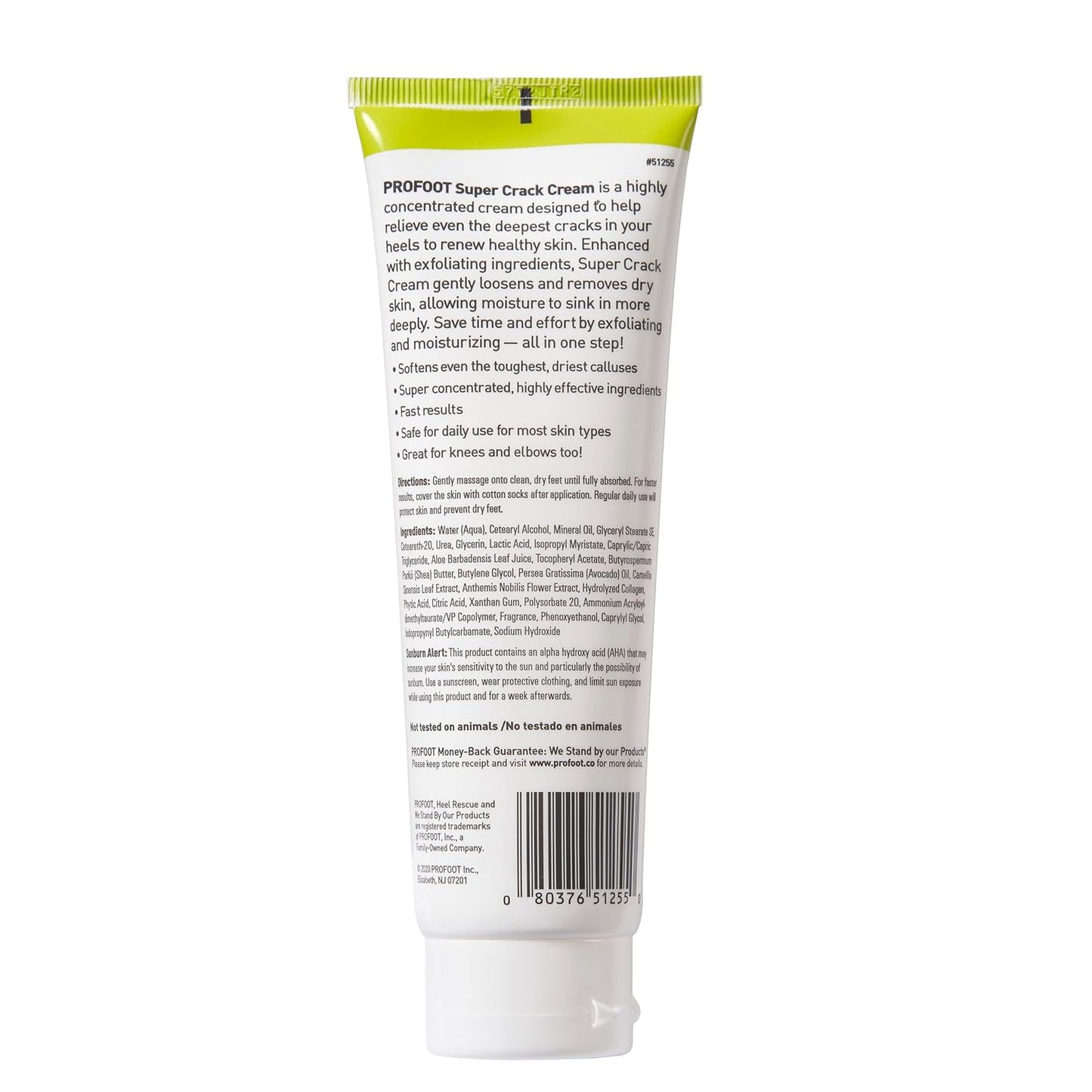 Heel Rescue Foot Cream - AHA & Shea Butter for Cracked Heels | Moisturizes & Exfoliates, 4.4 oz (Pack of 3)