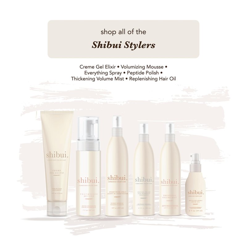 SHIBUI Peptide Polish Anti Humidity Treatment, Heat-Activated Shine & Color Protection, Vegan & Sulfate-Free, 6.5 Fl Oz