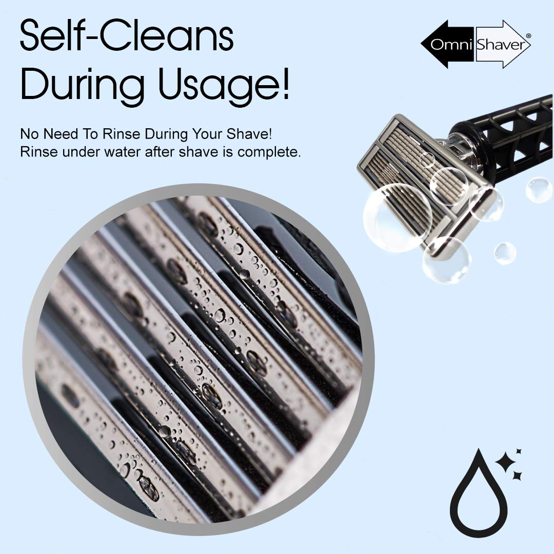 OmniShaver Precision Touch-Up Kit - Grooming Edger for Flawless Touch-Ups | Compact Design