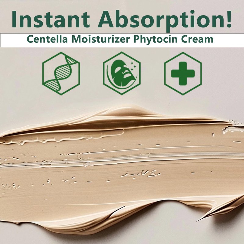 YAMFIUY Centella Moisturizer Phytocin Cream - Phytocin Cream, Moisturizer & Hydration, Improve Roughness, Smooth Skin, For Sensitive Skin with Natural Centella Asiatica Extract 2pcs