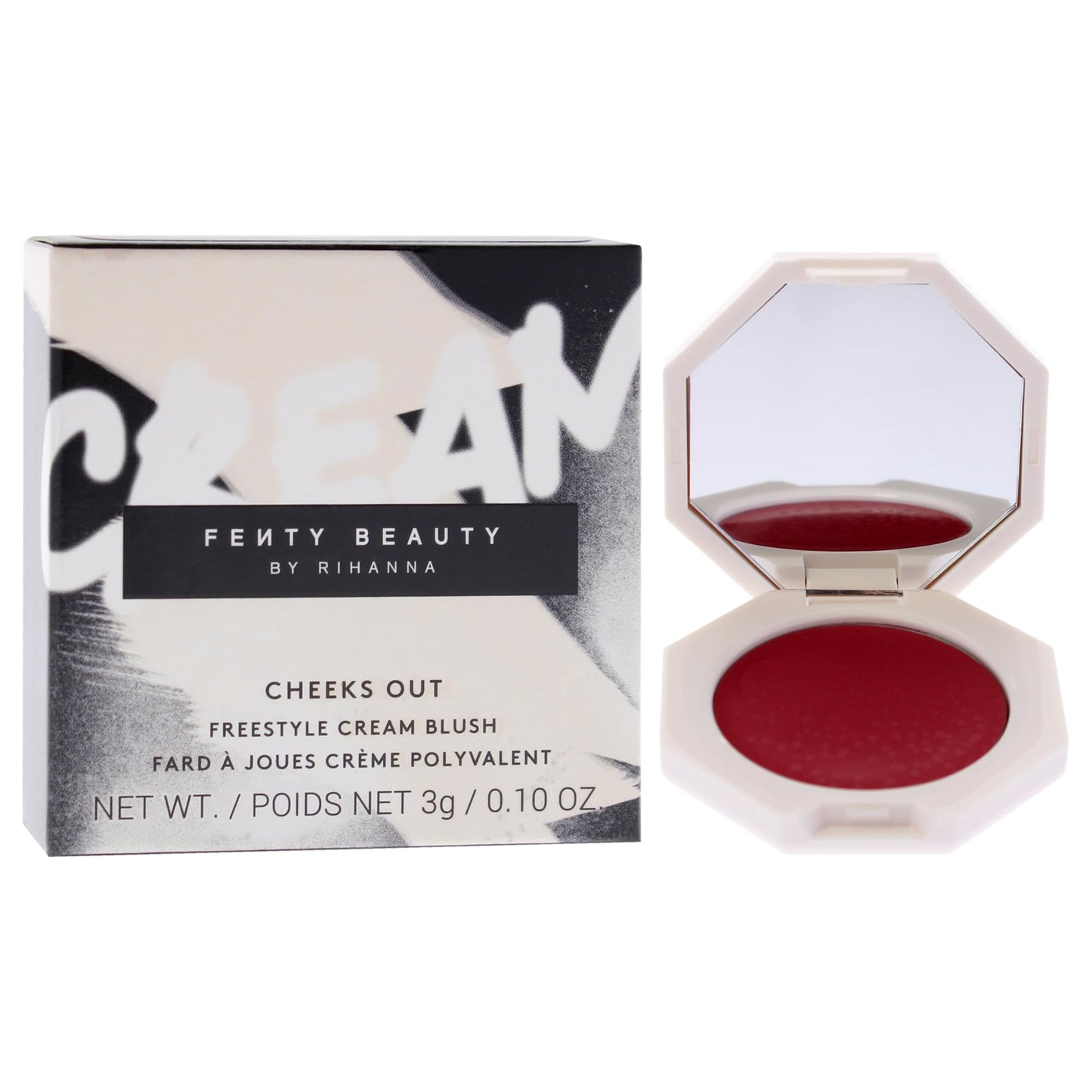 Cheeks Out Freestyle Cream Blush - Summertime Wine by Fenty Beauty for Women - 0.1 oz Blush